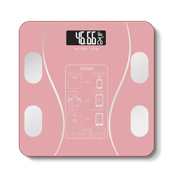 

Body Fat Scale Bluetooth Scale Balance Scales Smart Electronic Scale LED Digital Body Weighing Scales Bath Scale