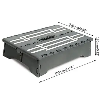 

Portable Mobility Step 15\" x 8.7\" x 5\" Portable Folding Step Stool for Toddlers