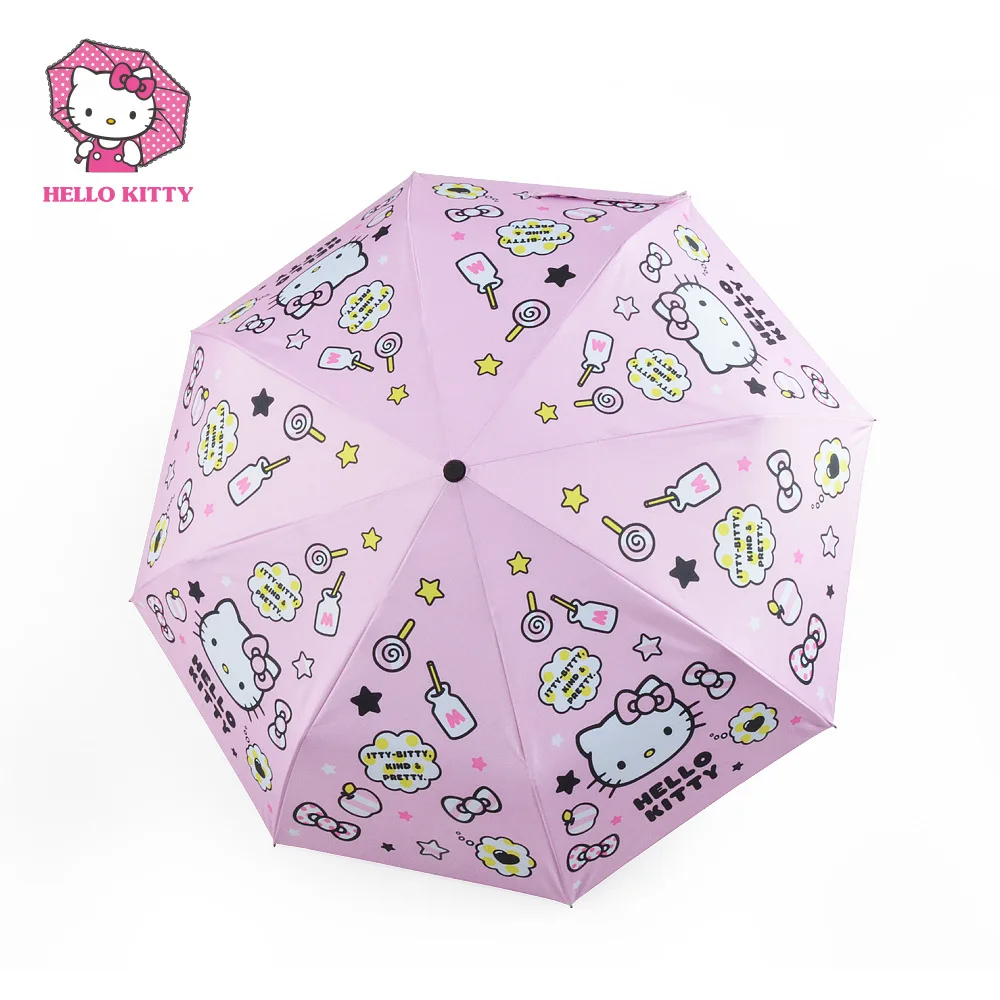 Рисунок «Hello Kitty» Anti UV зонтик дождь Для женщин Зонты regenschirm Аниме Зонтик полиэфирное волокно, высокое качество перевернутый зонтик