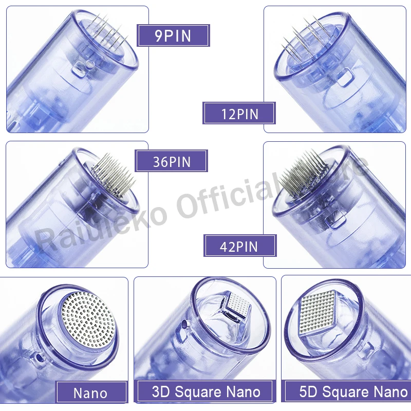 Игольчатый картридж для Ultima A6 Nano/9 Pin/12 Pin/36 Pin/42 Pin микро Сменные иглы головка Дерма