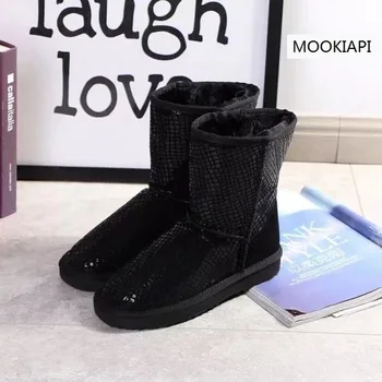 

The most fashionable and high-quality women's shoes of Australian brand, 100% real cowhide, warm women snow boot free delivery
