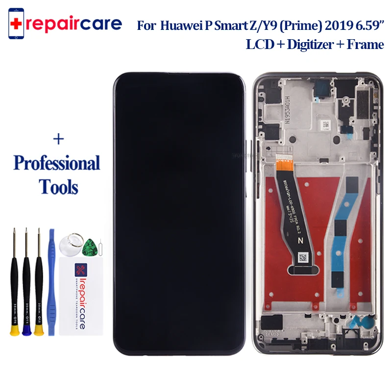 

6.59" 1080x2340 For Huawei P Smart Z STK-LX1 LCD Display Touch Screen Digitizer Assembly Parts for Huawei Y9 Prime (2019)