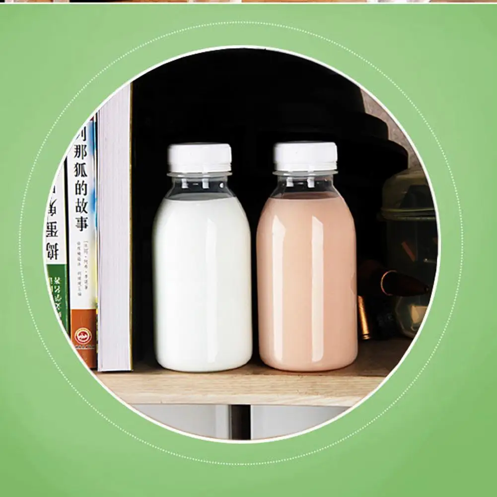 Plastic Milk Bottle Transparent Plastic Milk Storage Bottles Beverage Drinking Bottles Clear Water Juice Bottle For Outdoor plastic water bottle,water bottle