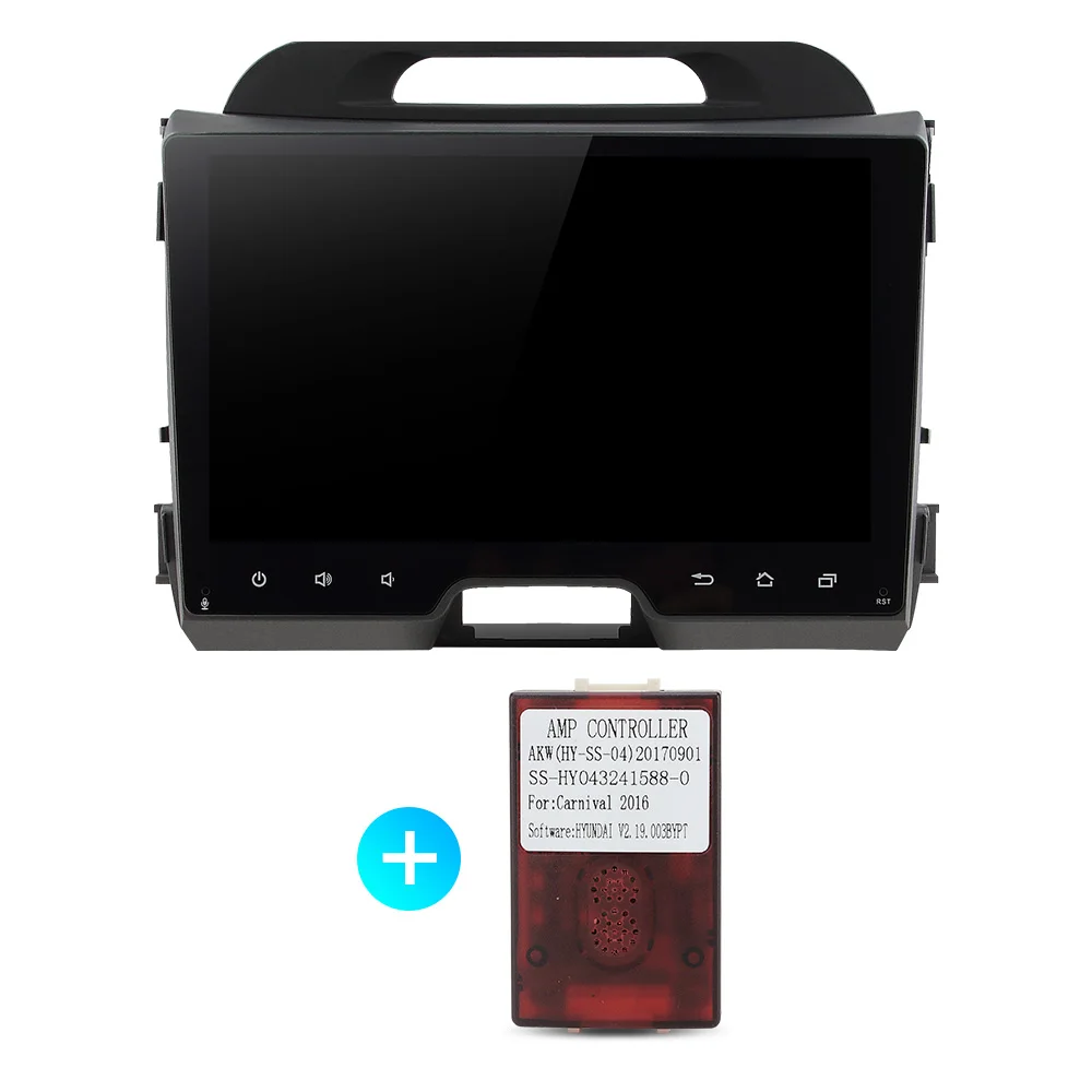 with canbus 4G ram DSP android 9,0 автомобильное радио dvd для KIA sportage 2010- gps навигация автомобильное радио Видео Стерео мультимедийный плеер - Цвет: with canbus