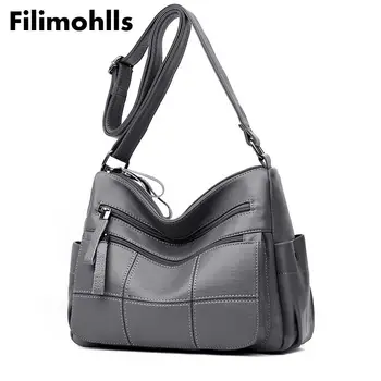 

Hot Soft Leather Bolsa Luxury Ladies Hand Bags Female Crossbody Bags for Women Shoulder Messenger Bags Thread Sac A Main F-563