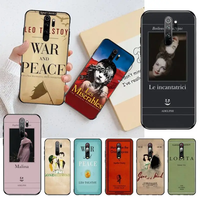 World Famous Books TPU Soft Silicone Phone Case Cover for Redmi Note 8 8A 8T 7 6 6A 5 5A 4 4X 4A Go Pro | Мобильные телефоны и
