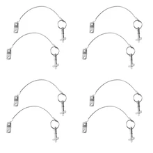 MagiDeal 8 шт из нержавеющей стали быстродействующий контакт шнурок для лодки Bimini Top