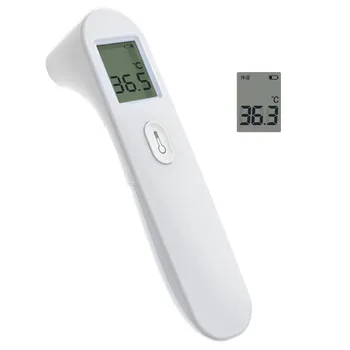 

Portable Infrared Thermometre Digital Laser IR Temperature Meter Non-contact Thermometro Gun LCD Display with Fever Alarm