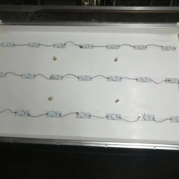 

50Pcs 3V Lamp Beads LED Bulbs White Light With 5M/196 Inch Connection Cable Kit