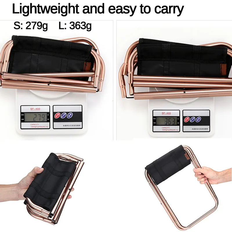 Folding Fishing Chair Lightweight Picnic Camping Chairs Foldable Aluminium Portable Easy To Carry Outdoor Furniture with bag