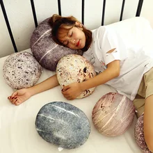 Камень рок плюшевая игрушка креативный Булыжный Камень спинка модная Подушка для детей подарок для детей мягкая подушка подарок на день рождения