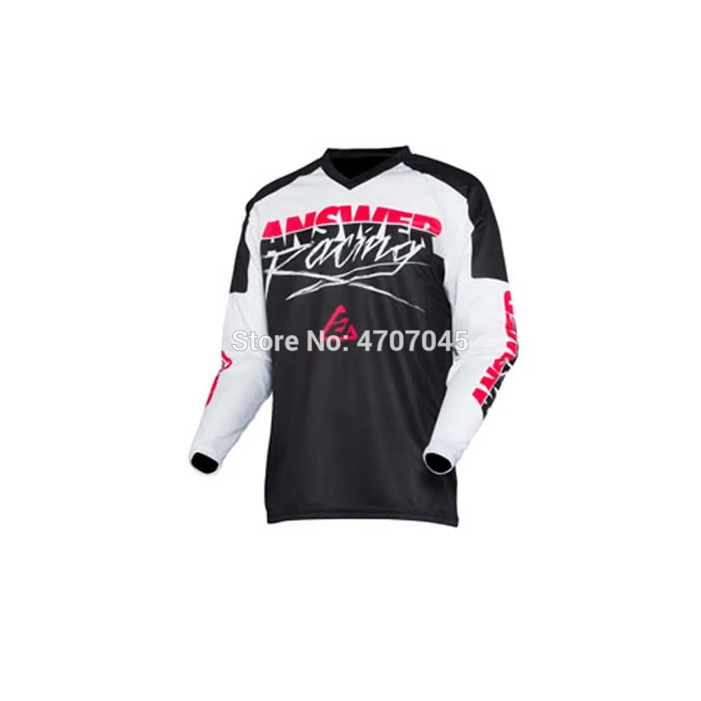 Горные Джерси spexcel MTB Джерси DH внедорожные горные MX мотоциклетные майки Майо ciclismo hombre - Цвет: Черный