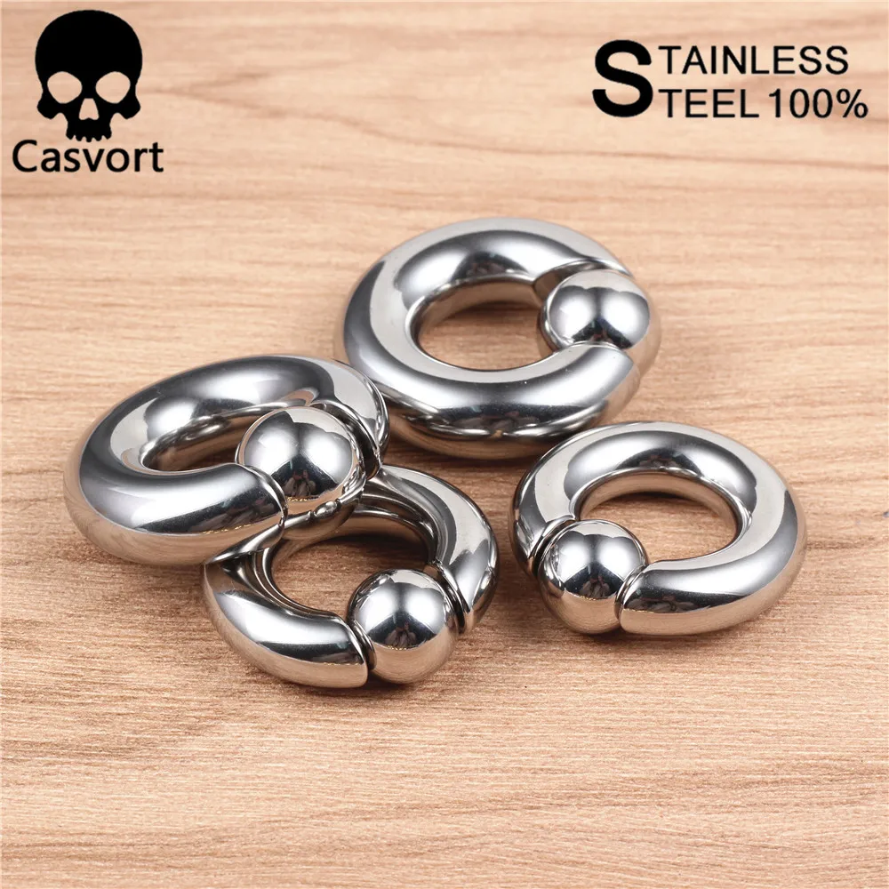 10 шт./лот Кольцо Для Пирсинга Ушей и носа из нержавеющей стали|Украшения для тела|