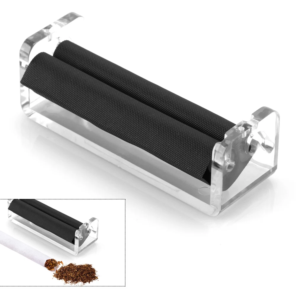 

Simple Plastic Cigarette Rolling Machine Roller For Rolling Paper Hand Rolling Tools Cigarette Maker