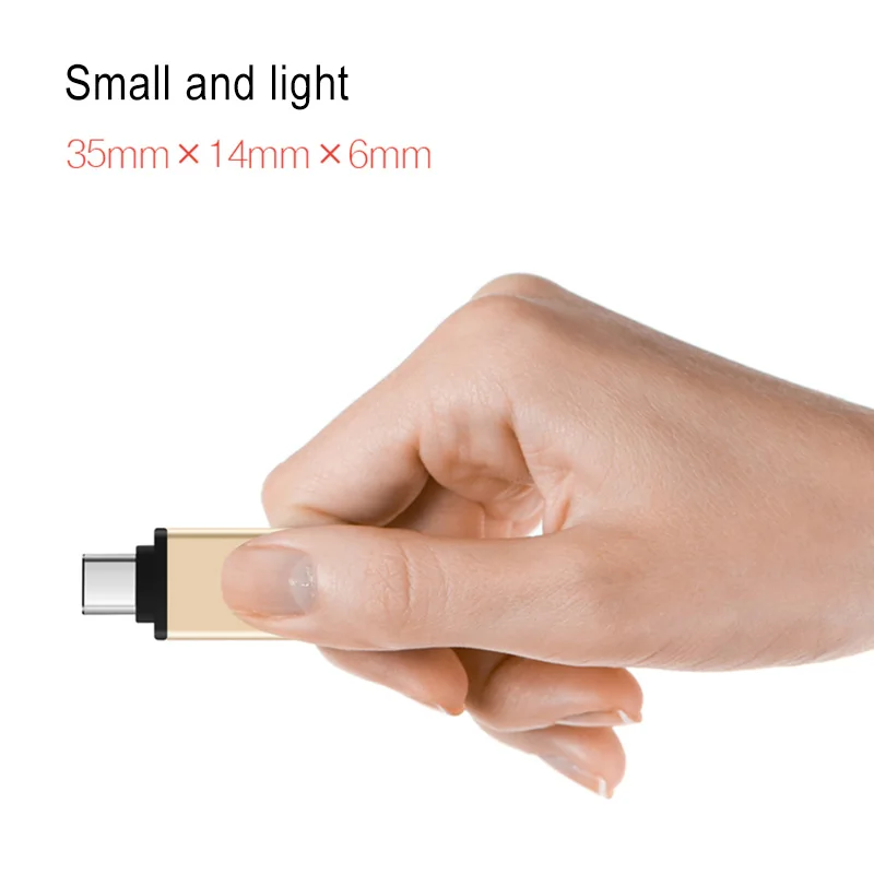 Мини-usb 3,1 type-C кабель адаптер для USB 3,0 алюминиевый сплав OTG конвертер для всех тип-c мобильных телефонов планшетных ПК OC