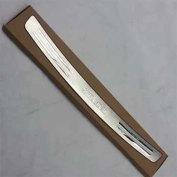 

High quality stainless steel Rear bumper Protector Sill For Mitsubishi Outlander 2013 2014 2015 2016 2017 2018 Car styling