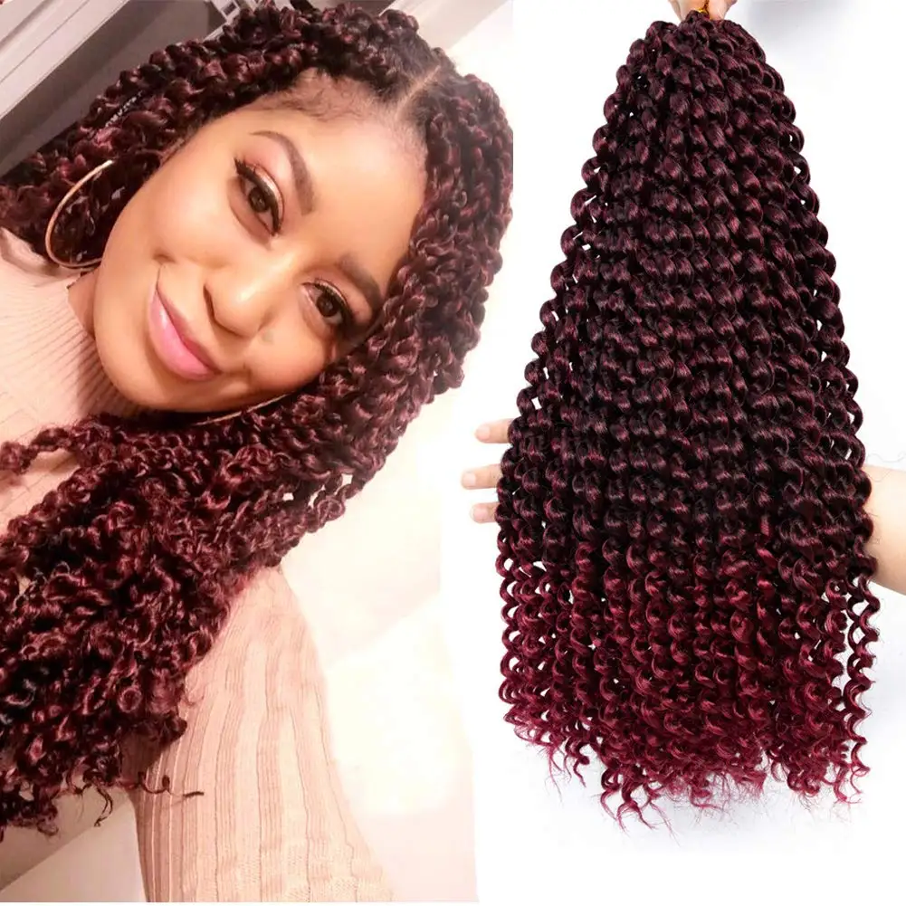 Tresses de cheveux au crochet pour papillon, torsion de la passion, réglage  de l'eau chaude, torsion blonde - AliExpress