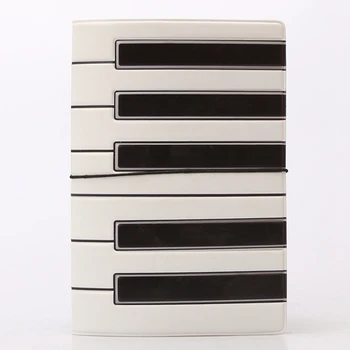 

Travel Accessories Creative Piano Passport Cover Wallet Bag Women Girl ID Address Holder Portable PU Leather Cute Card Boarding