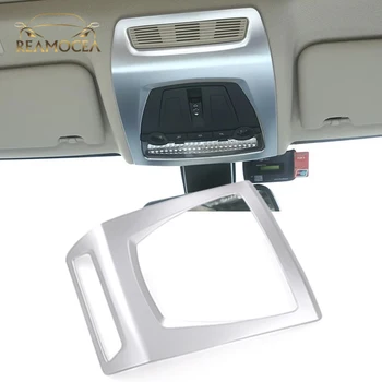 

Reamocea 1x Car Interior Front Roof Reading Light Lamp Frame Cover Trim Decoration Sticker Fit For BMW 5 Series X3 X4 2013 2014