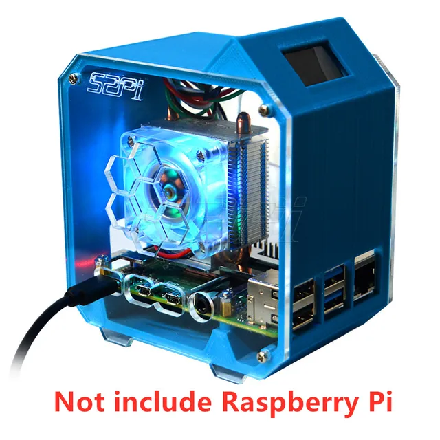 52pi Raspberry Pi 4 Model B Ice Tower 