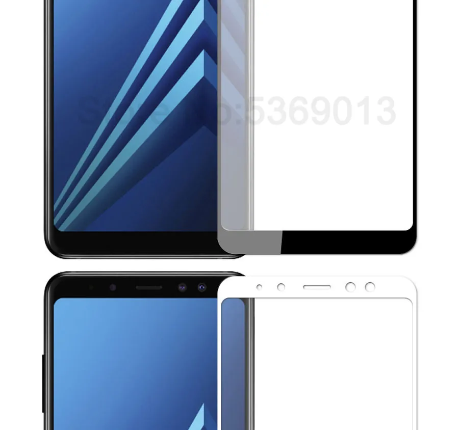 9D Защитное стекло для samsung Galaxy A3 A5 A7 A6 A8 Plus A9 закаленное защитное стекло для экрана чехол