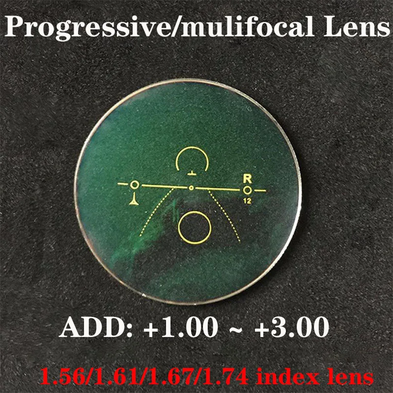 Zerosun прогрессивные линзы 1,56 1,61 1,67 1,74 индекс Мультифокальные линзы 2 шт. Смола асферический анти синий светильник отражение царапин