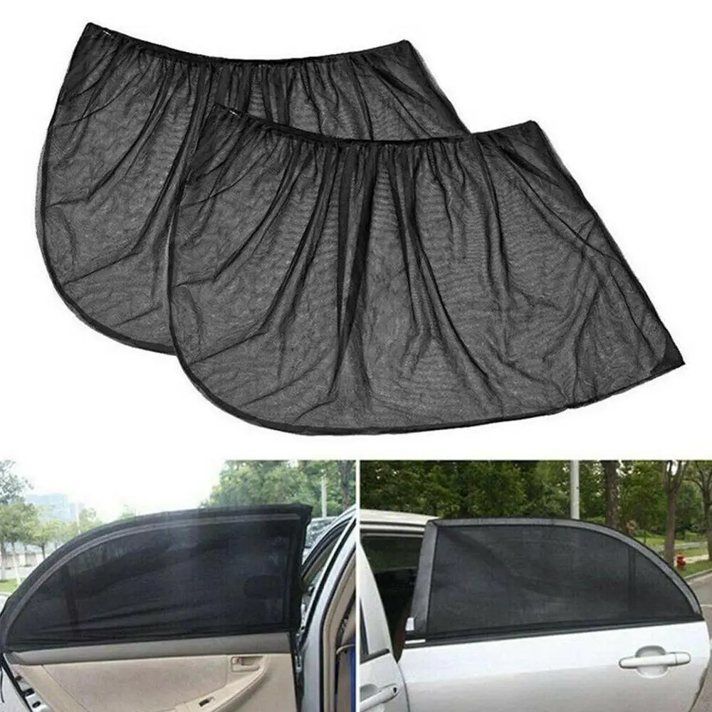2pcs Car Sunshade Curtain Auto Window 