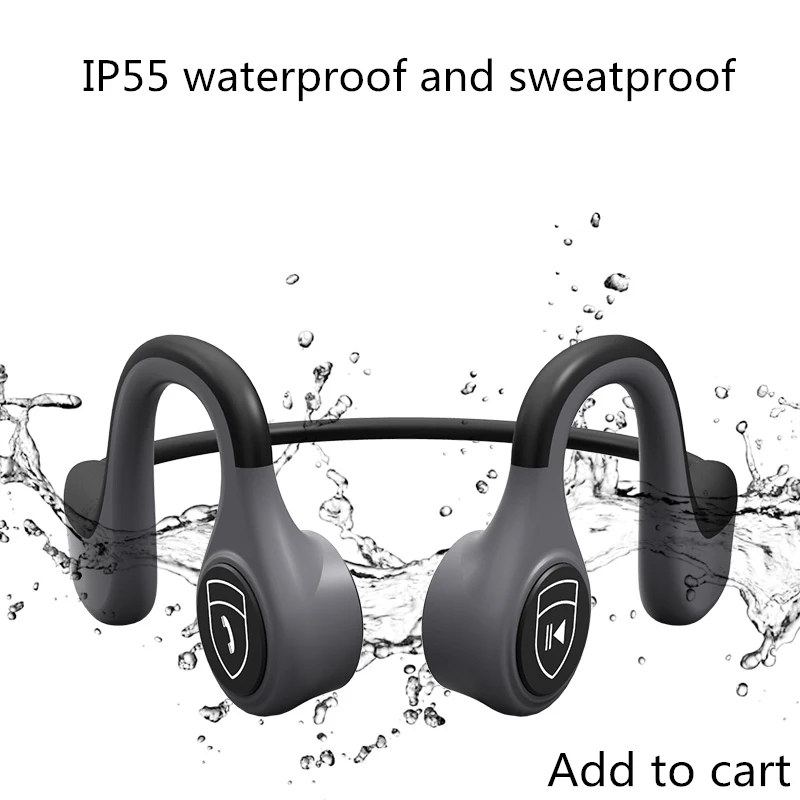 DOSII New Wireless Headset Bluetooth 5.0 Bone