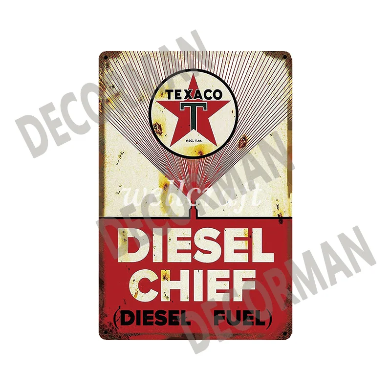 [WellCraft] Texaco STP Mopar BP Mobil машинное масло жестяные плакаты винтажная металлическая живопись на заказ клуб Декор LTA-1705 - Цвет: GXP-225