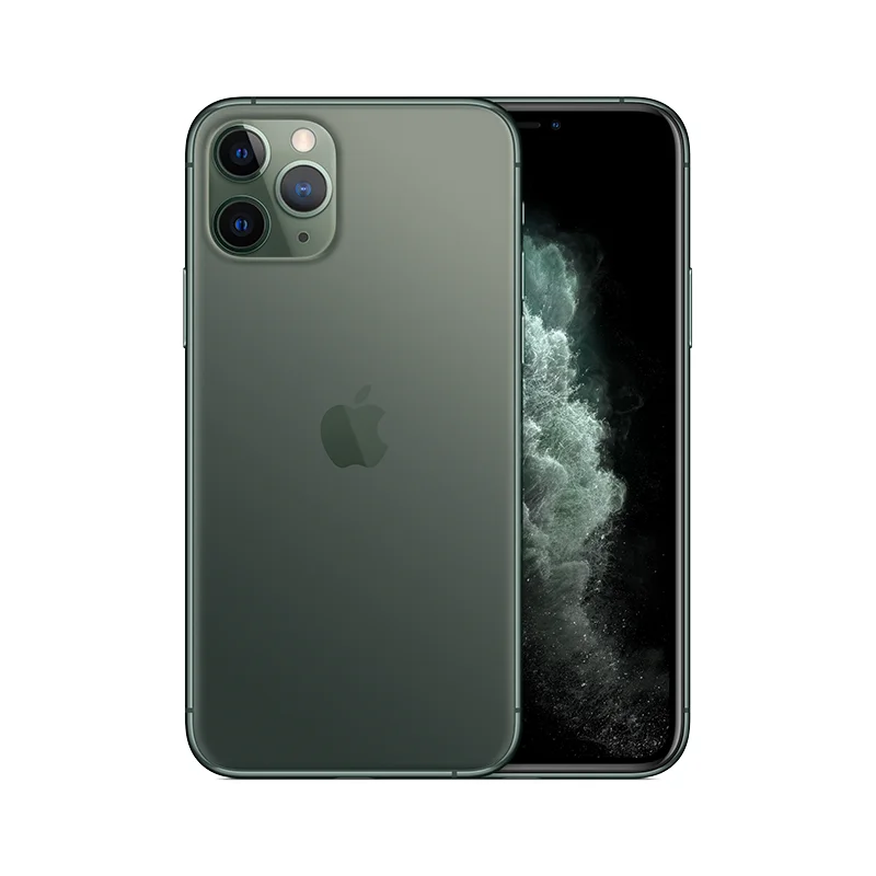 Pan Tong iPhone 11 Pro Max 256G 6,5 дюймовый телефон с двойной картой и полноэкранным Apple авторизованный онлайн продавец - Цвет: Midnight Green