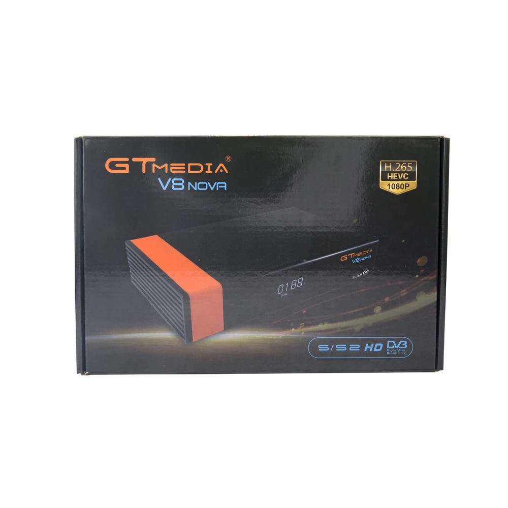 Freesat Gtmedia V8 Nova DVB S2 спутниковый ТВ приемник декодер 1 год Европа clines ТВ Поддержка H.265 Встроенный Wi-Fi