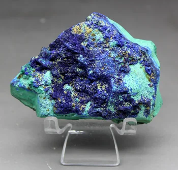 

127g Natural azurite and malachite symbiotic mineral crystal specimens Stones and crystals from China