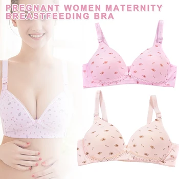 

Pregnant Women Maternity Bra Breastfeeding Nursing Feeding Bras Underwear M09