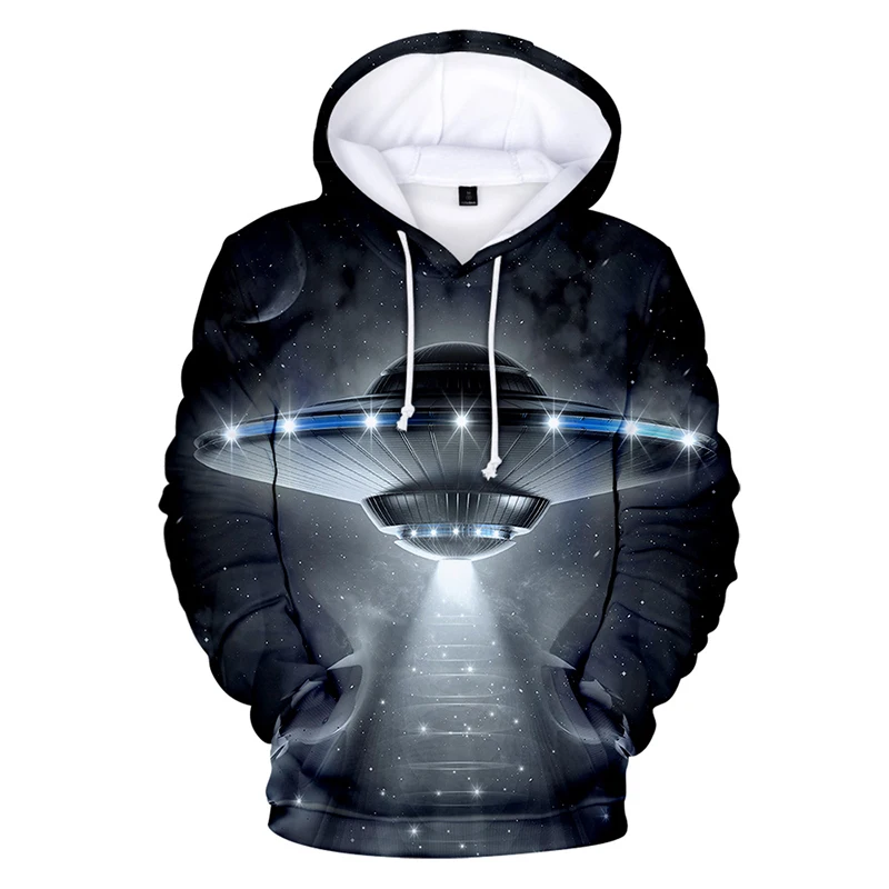

New Fashion ET Alien 3D Printed Hoodies Hip Hop Men Women Funny Long Sleeve Homme Pocket Hooded Sweatshirts Popular Outwear