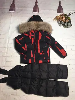 

Children'S Winter Down Jacket Baby Down Jacket For Boy Snow Clothes Russian Winter Warm Baby Girl Clothes Baby Winter Suit 6M-8T