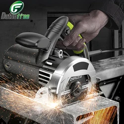 Scie circulaire électrique Portable 220V, Machine à découper le métal, le carrelage, la pierre et le bois 