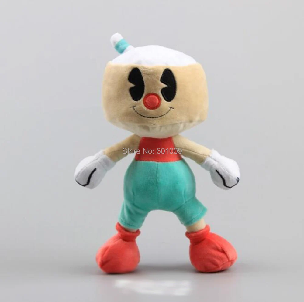 10/лот 13 видов стилей Mugman Ms. Chalice ghost King Dice Cagney Carnantion Puphead 25-36 см плюшевые куклы для детей Подарки Розничная