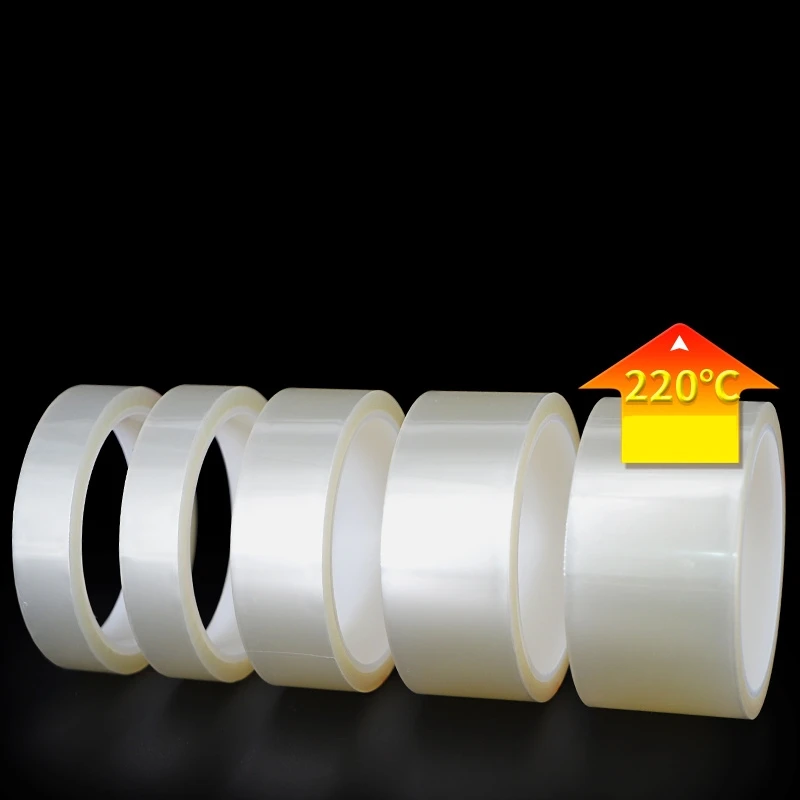 YX PET High Temperature 180 degrees Insulated Transparent Adhesive Tape For Electroplating Circuit Board Automotive Paint 33M |