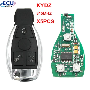

5PCS* 3 Buttons Smart Remote Key for Benz A E S G CLK SLK ML Class with NEC CHIP 315MHZ Support Car Models After Year 2000