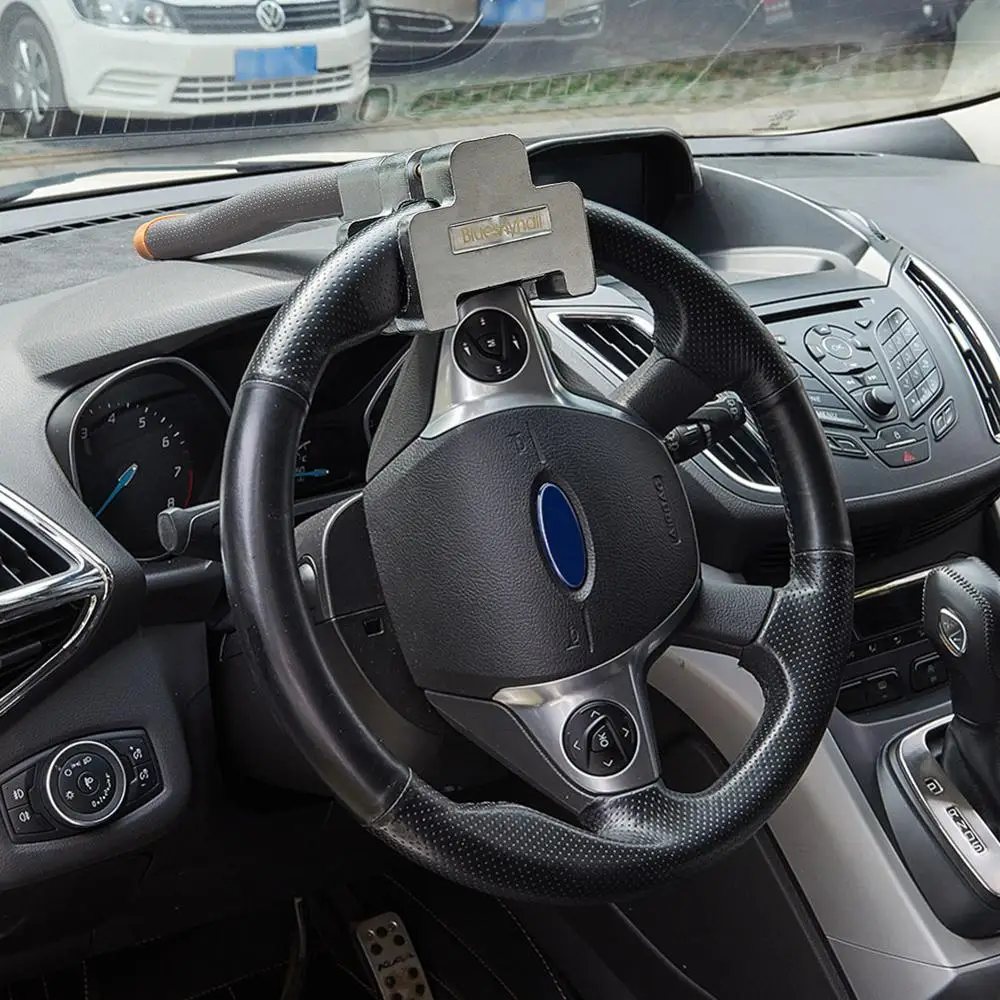 Универсальный Автомобильный Замок на руль Противоугонный бейсбольный замок с