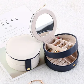 

Women Makeup Organizers Holder Cosmetic Brushes Container Jewelry Rings Display Box Home Bathroom Storage Accessories Supplies