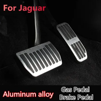 

2pcs Car Gas Brake Pedal Footrest Non-Slip Aluminum Alloy For Jaguar XE XF X-F-PACE 2015-2018 Car Accessories
