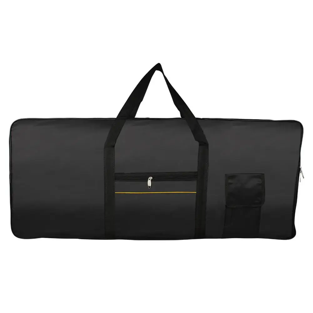 Bolsa portátil para teclado profesional, funda acolchada de Piano eléctrico, tela Oxford, accesorios para teclado electrónico, 61 teclas