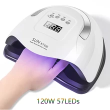 120W Светодиодная УФ-лампа для ногтей Сушилка для ногтей 57 светодиоды лампа быстрое высыхание гель лак для ногтей, для маникюра, педикюра ногтей лампа для салона сушилка 120W Светодиодная УФ-лампа для ногтей Сушилка для ногтей 57 светодиоды лампа быстрое высыхание гель лак для ногтей, для маникюра, педикюра ногтей лампа для салона сушилка