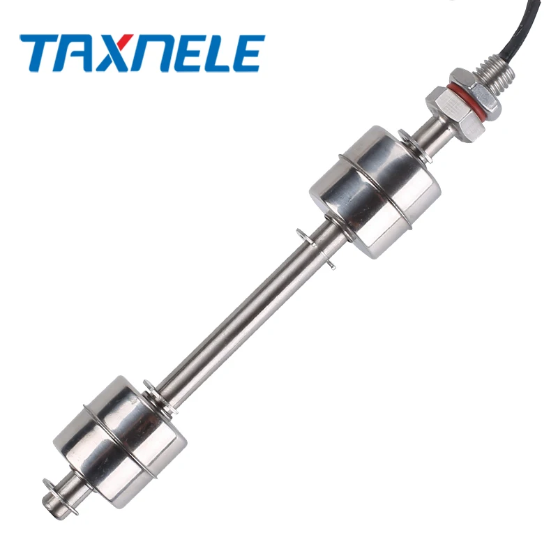 Sensore Di Livello Acqua A Doppia Sfera In Acciaio Inox 304: Interruttore A Galleggiante Per Serbatoi, Piscine E Cisterne (100mm - 250mm)