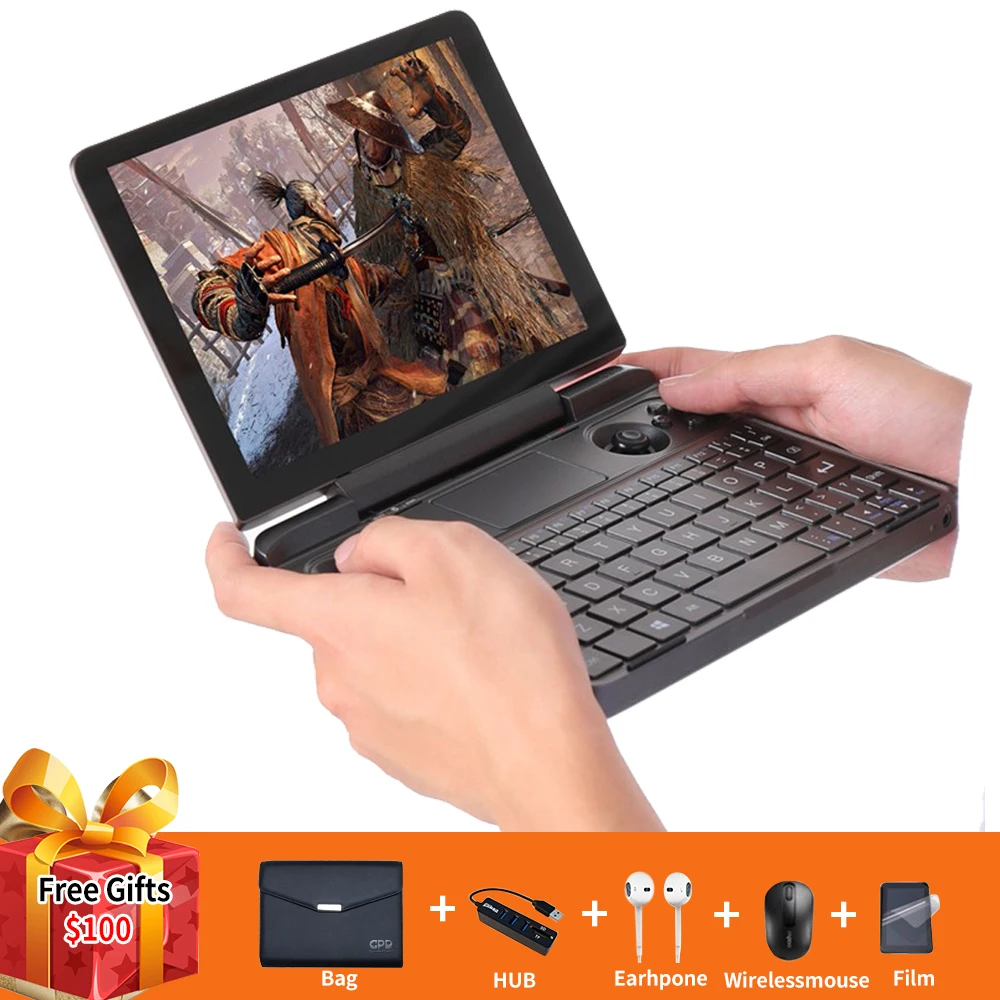 GPD Win max 8 дюймов мини портативная игровая консоль Windows 10 Gameplayer ноутбук планшет ПК