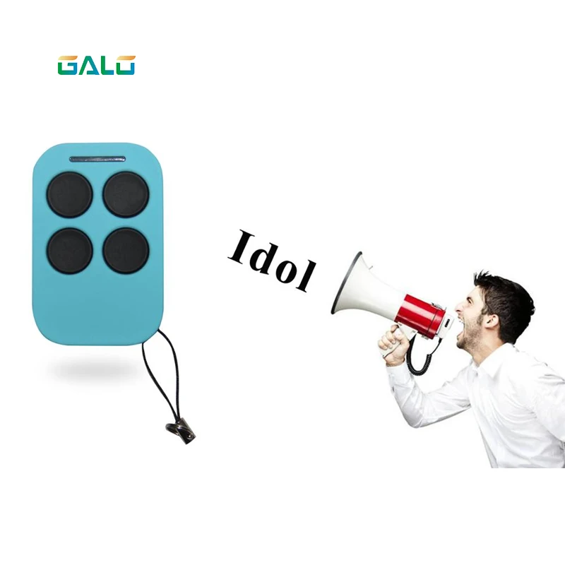 Abridor de puerta de garaje Universal, duplicador, clonación, Control remoto, Idol