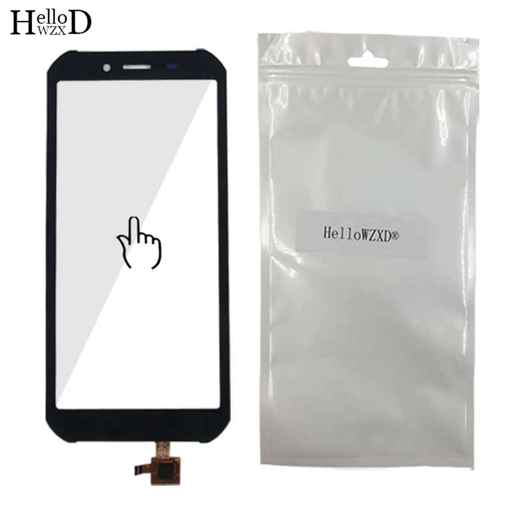 Мобильный Сенсорный экран Панель Для Doogee S40 S50 S55 S60 сенсорный экран планшета Панель спереди Стекло объектив Сенсор сенсорный Экран клейкой ленты 3м салфетки
