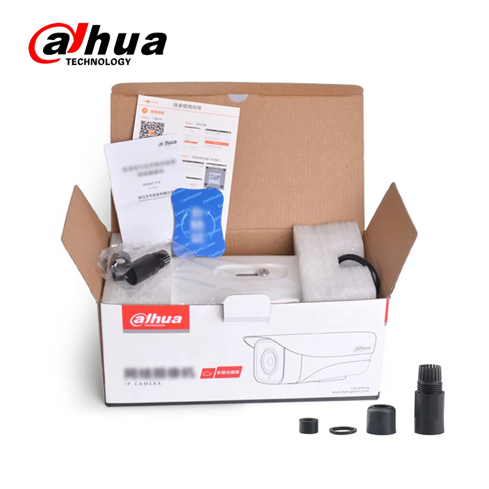 Dahua 4MP Bullet POE IP камера DH IPC HFW4433M I2 Starlight IR80 Встроенный слот SD с кронштейном DS 1292ZJ