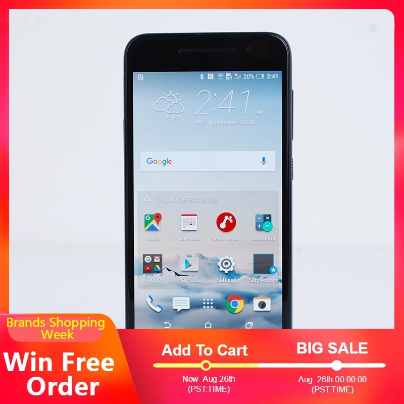 Htc One A9 32 Гб ПЗУ 2 ОЗУ отпечаток пальца 5 0 дюймов TouchSreen 13MP камера GSM 4G LTE Android
